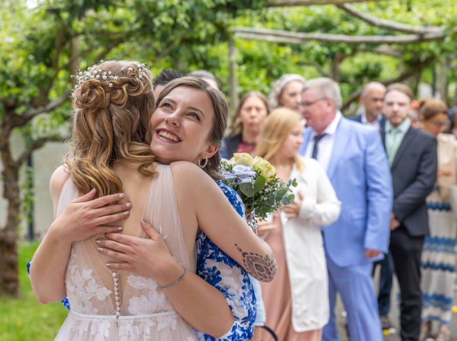 Hochzeitsfotografie in Göttingen von der Braut