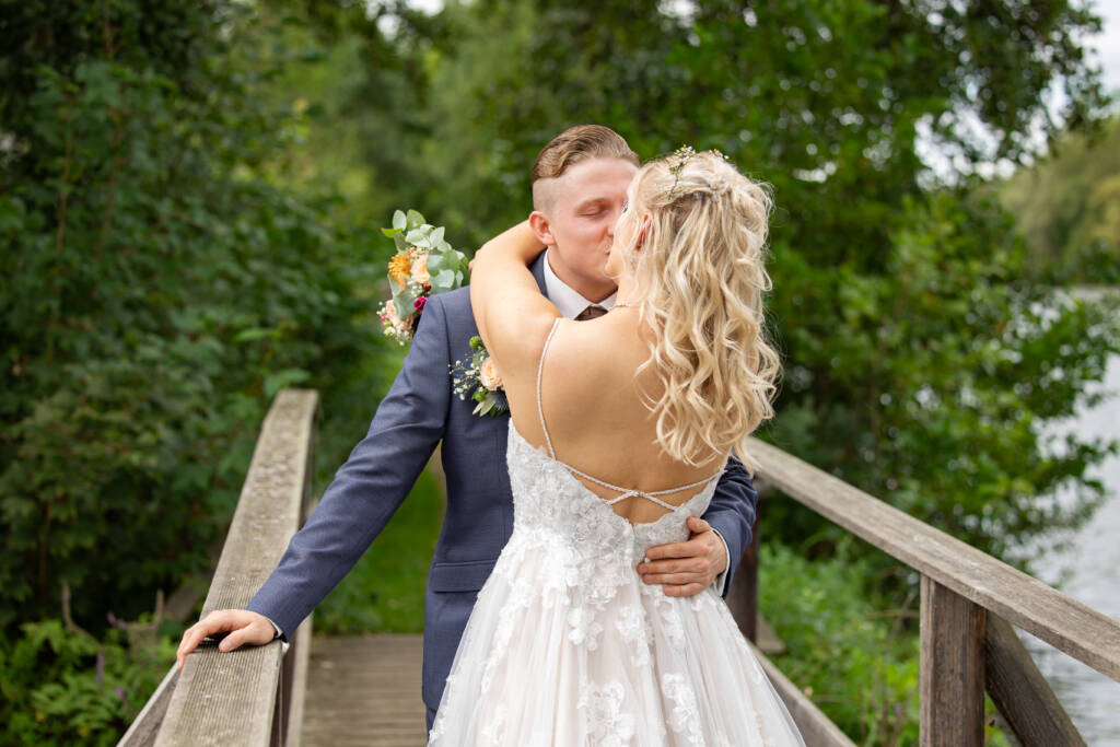 First Look Shooting vor einer Hochzeit in Kassel